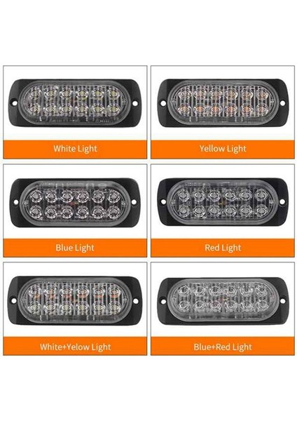 Devre Kartı + LED Boncuklar DC12-24V Pikap Yanıp Sönen Işık 12LED 112X41MM E (Yurt Dışından) indirimleri