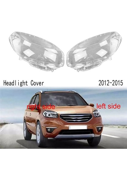Sağ Far Kabuğu Lambası Gölgesi Şeffaf Lens Kapağı Renault Koleos 2012-2015 Için Far Kapağı (Yurt Dışından) fiyatları