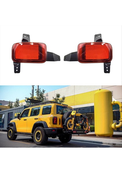 1paır Araç Arak Siste Arka Tammur Işık Fren Işık Durdurma Fren Lambası Harika Duvar Tankı Için 300 Off-Road Edition (Yurt Dışından) fiyatları