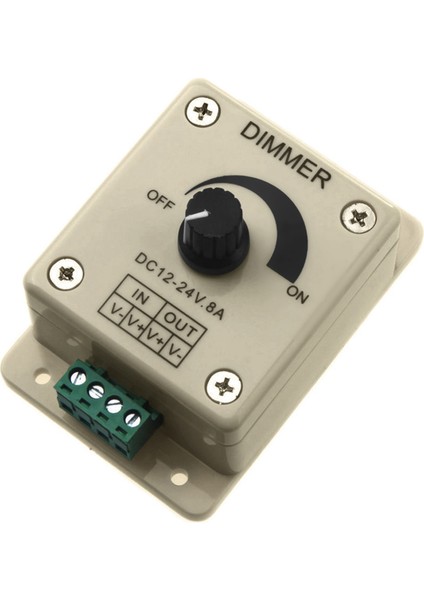 2x Dc 12V-24V LED Dimmer Denetleyicisi 5050 3528 LED Şerit Için Tek Renk Ayarlayın (Yurt Dışından) modelleri