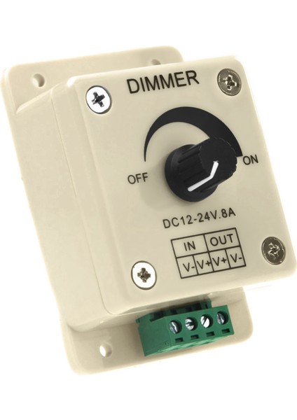 2x Dc 12V-24V LED Dimmer Denetleyicisi 5050 3528 LED Şerit Için Tek Renk Ayarlayın (Yurt Dışından) fırsatları
