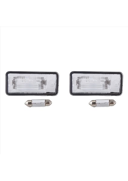 2x 8E0807430A Arka Plaka Işık LED Plaka Işığı Audi A6L A4 A8 A3 Q7 (Yurt Dışından)