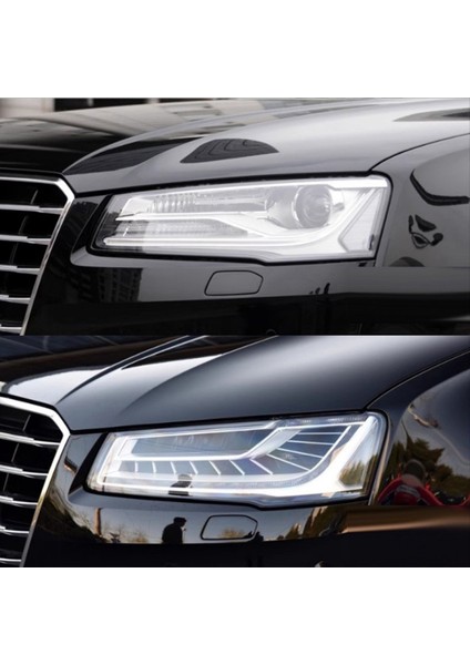 Audi A8 D4 2015-2017 Için Araba Far Kabuğu Lambası Gölgesi Şeffaf Lens Kapağı Far Kapağı (Yurt Dışından) fırsatları