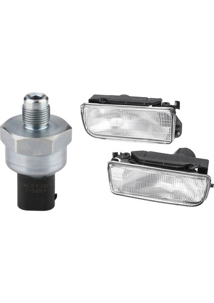 Dsc Bmw E46 E60 E61 E63 E64 E90 Z3 Z4 ve Ön Tampon Sis Lambası Lens Lambası H1 Için Dsc Fren Basınç Sensörü Anahtarı Ampul Olmadan (Yurt Dışından)
