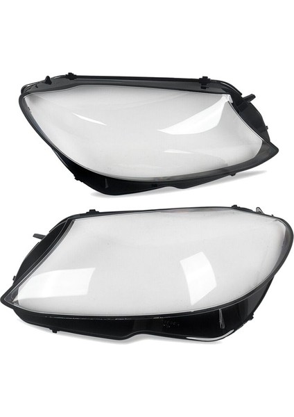 Sağ Araba Far Lens Kapağı Kafa Hafif Lamba Gölge Kabuk Lens Lens Abajur Mercedes Benz W205 C300 2019 2020 (Yurt Dışından) modelleri