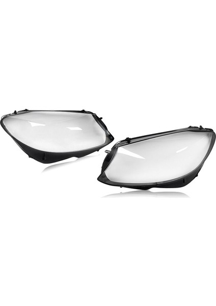 Sağ Araba Far Lens Kapağı Kafa Hafif Lamba Gölge Kabuk Lens Lens Abajur Mercedes Benz W205 C300 2019 2020 (Yurt Dışından) indirimleri
