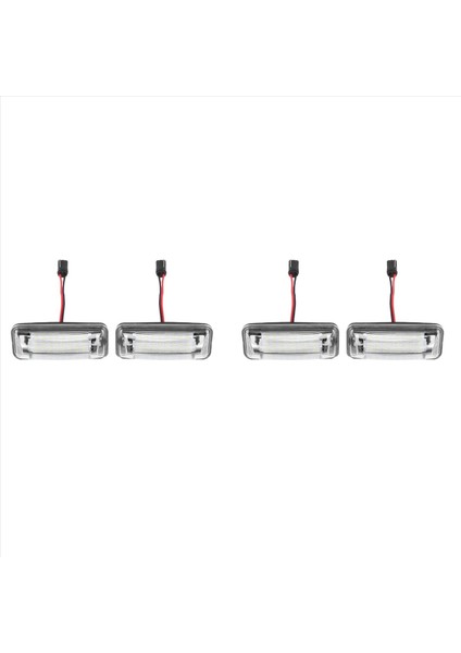 4pcs LED Plaka Plaka Ampul Toyota Ft-86 GT86 Subaru Brz 2012 Için GT86 Subaru Legacy 2010-2015 Subaru Wrx 2011-2015 (Yurt Dışından)