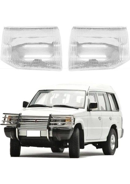 Araba Sol Far Kabuk Lambası Gölgesi Şeffaf Lens Kapak Mitsubishi Pajero V31 V32 V33 (Yurt Dışından) indirimleri