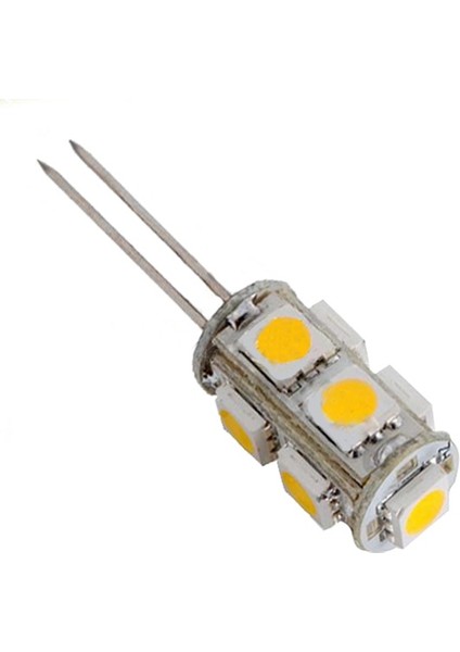 2x G4 5050 Smd 9 LED Saf Beyaz Rv Deniz Teknesi Ana Araba Spot Ampul Lambası 12V (Yurt Dışından) fiyatları