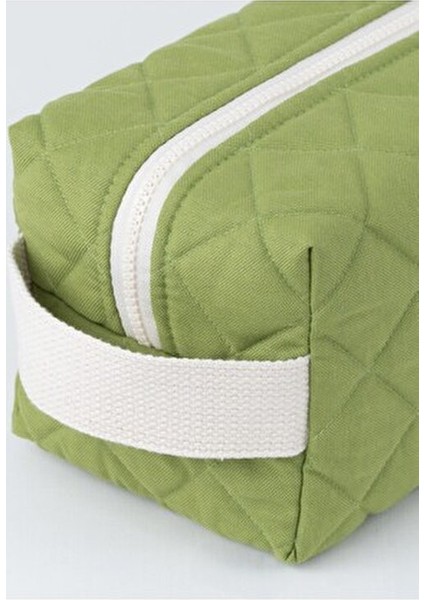 Yeşil Tekstil Seyahat Çantası XL Boy Dyson Airwrap ve Tüm Saç Şekillendiriciler İçin Suya Dayanıklı fırsatları