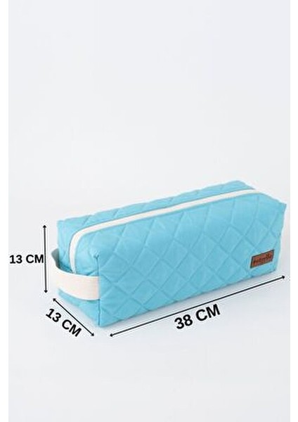 Kare Turkuaz XL Boy Seyahat Çantası Suya Dayanıklı Tekstil Malzeme ile Lüks Tasarım indirimleri