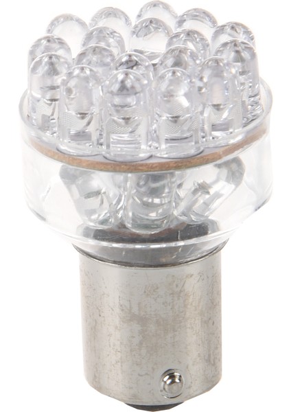 2 BA15S T25 24 LED Fren Işık Kuyruk Lambası Ampul Kırmızısı (Yurt Dışından) modelleri