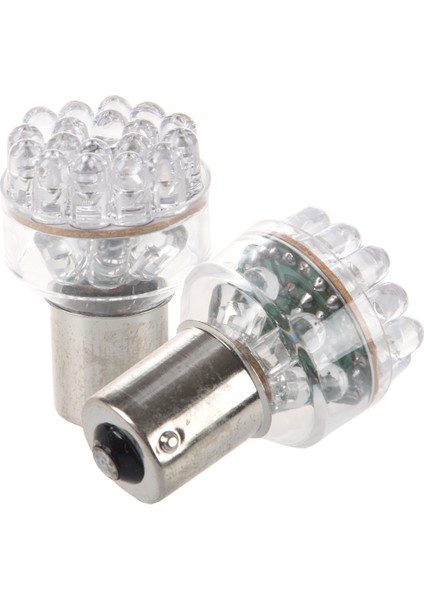 2 BA15S T25 24 LED Fren Işık Kuyruk Lambası Ampul Kırmızısı (Yurt Dışından) fırsatları