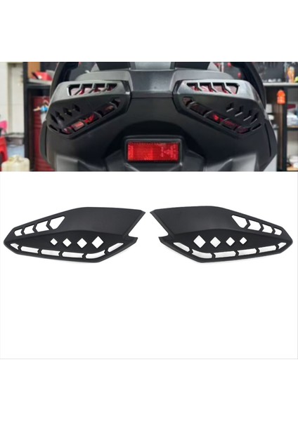 Motosiklet Arka Turn Sinyal Işık Kalkanları Yamaha Için Tail Işık Koruma Kabuğu XMAX300 X-MAX300 2023-2025 (Yurt Dışından) fırsatları