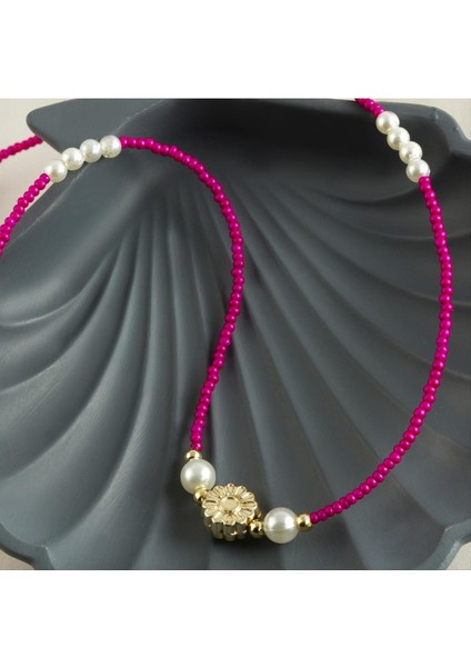 Inci Kum Boncuk Kolye