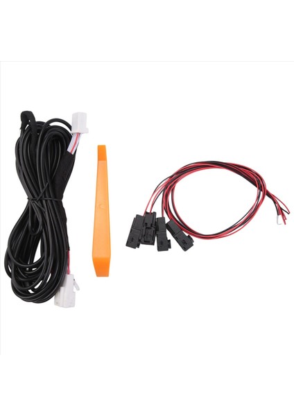 4pcs LED Ayak Işığı Ortam Işık Dekoratif Işık Özel Atmosfer Lamba Buz Mavisi Toyota Highlander 2021 2022 (Yurt Dışından) fiyatları