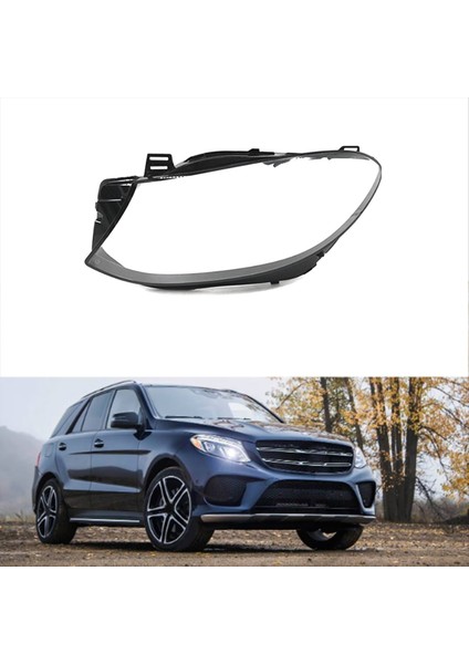 Araba Sol Far Kabuk Lambası Gölgesi Şeffaf Lens Kapak Mercedes-Benz Gle Için Far Kapağı 300 400 450 2015-2019 (Yurt Dışından) fiyatları
