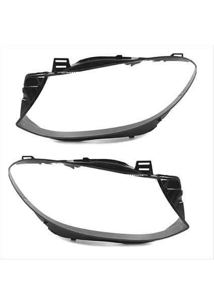Araba Sol Far Kabuk Lambası Gölgesi Şeffaf Lens Kapak Mercedes-Benz Gle Için Far Kapağı 300 400 450 2015-2019 (Yurt Dışından) modelleri
