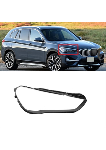 Araba Sağ Far Kabuk Lambası Gölgesi Şeffaf Lens Kapak Bmw X1 2019-2020 Için Far Kapağı (Yurt Dışından) fırsatları