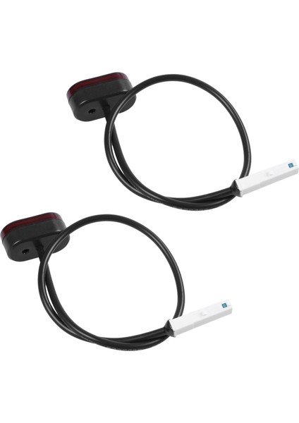 2x Arka Kuyruk Lambası Durma Işığı Xiaomi Mijia M365 M187 Elektrikli Scooter (Yurt Dışından)