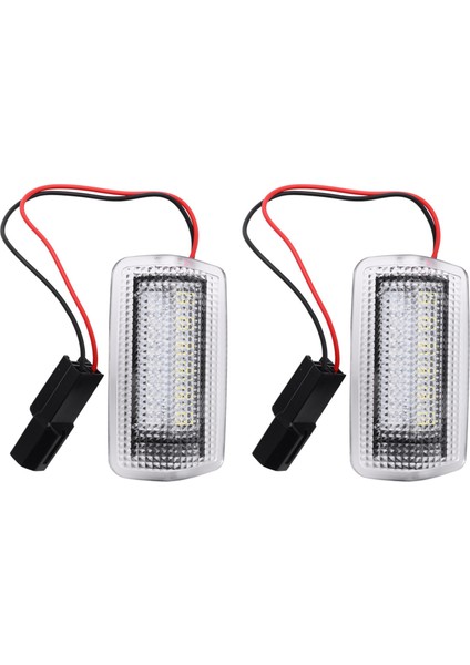 4x Beyaz Kırmızı Araba LED Kapı Toyota Için Nezaket Işığı Dilek Prius Camry Alphard Isis Lexus Için IS250 RX350 (Yurt Dışından)