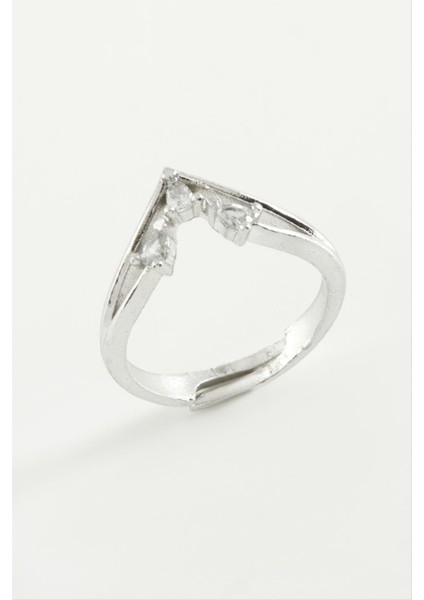 Ok Zirkon Taşlı Yüzük