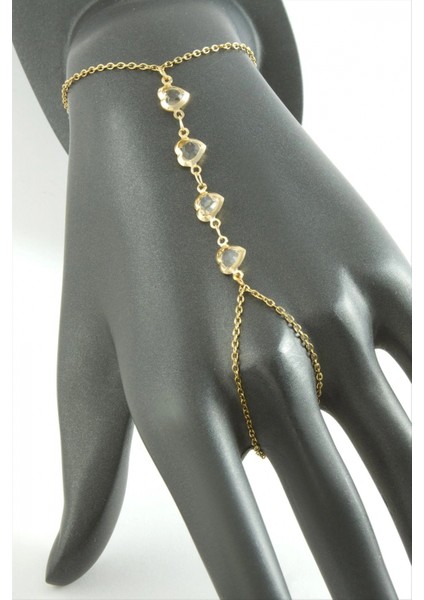 Ieg Kalp Taşlı Lüks Çelik Şahmeran