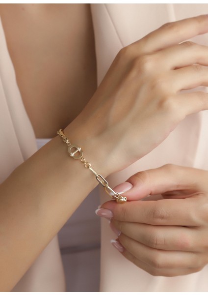 Nar-In Altın Mücevherat Bileklik 016