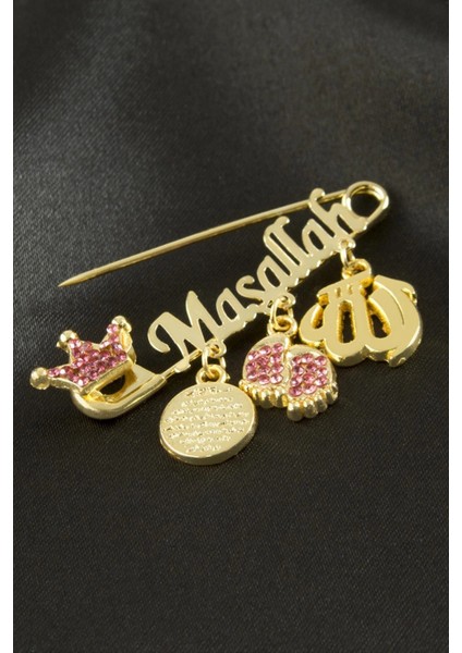 Maşallah Yazılı Broş