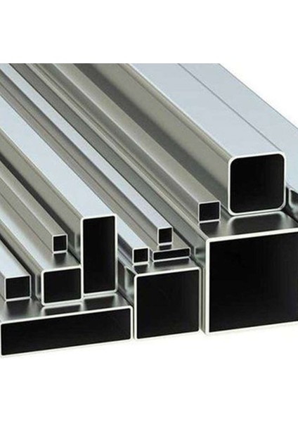 Paslanmaz Profil, 304 Kalite Çelik, 10X10X1000MM, Et Kalınlığı 1mm indirimleri