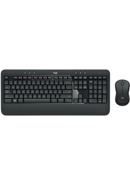 Logıtech MK540 Q Tr Advanced Kablosuz Klavye Mouse Set Siyah 920-008687