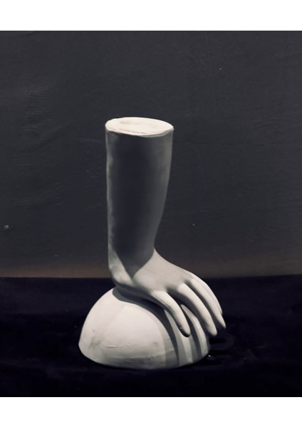 Soyut El ve Kol Heykeli – 22X15 cm Modern Sanatsal Ev Aksesuarı