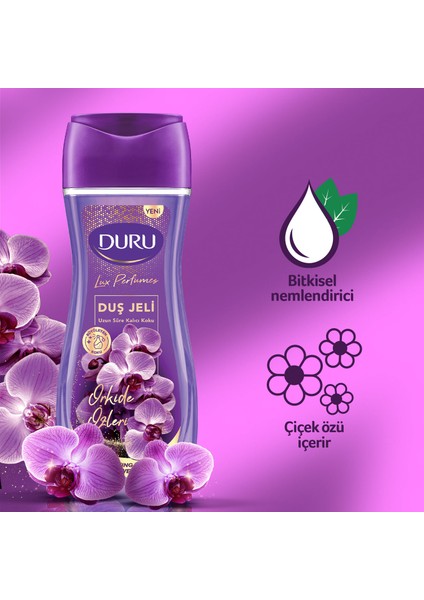 Lüx Perfumes Orkide Duş Jeli 3x450Ml