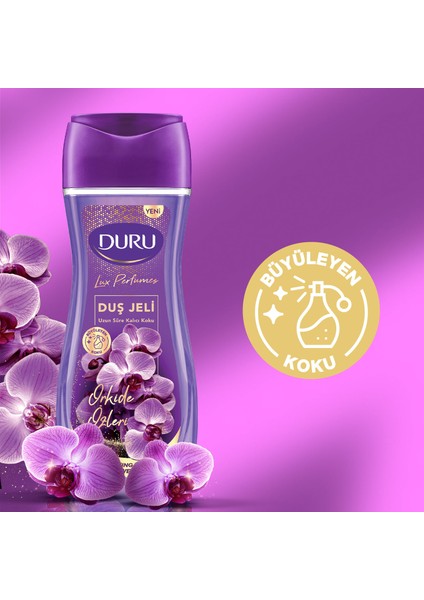 Lüx Perfumes Orkide Duş Jeli 3x450Ml