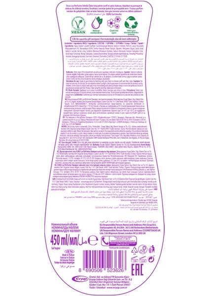 Lüx Perfumes Orkide Duş Jeli 3x450Ml