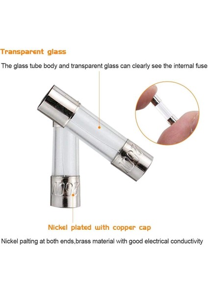 5X20MM Cam Sigorta 150ADET 15 Çeşit Kutulu Set indirimleri