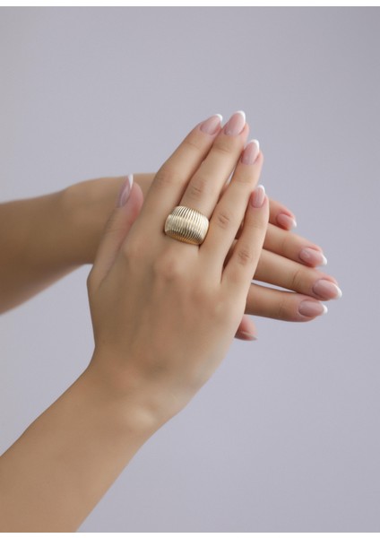 Nar-In Altın Mücevherat Yüzük 030