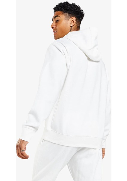 Sportswear Club Fleece Kapüşonlu Erkek Beyaz Sweatshirt fırsatları