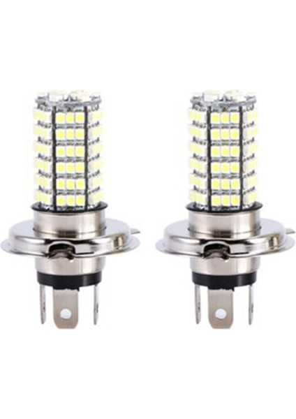 2pc H4 LED Ampul Araba Sis Farları 3528 120SMD LED Sis Far Motosiklet Far Kuyruk Lambası 12V (Yurt Dışından) fiyatları