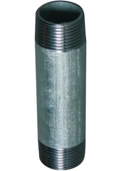 Galvanizli Boru Uzatma Pasolu 1 Lik 10 cm