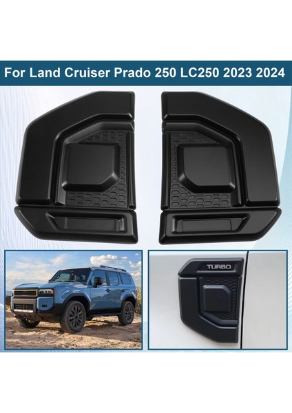 Toyota Land Cruiser Prado 250 LC250 2023 2024 Aksesuarlar Için Araba Yan Çamurluk Amblem Etiket Logosu Dış (Yurt Dışından) fırsatları