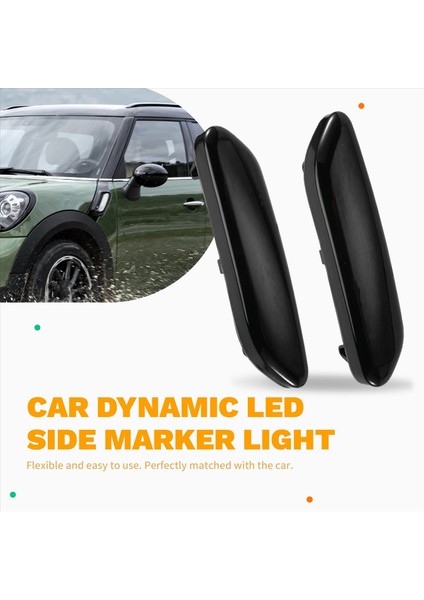 Araba Dinamik LED Işaretleyici Işık Dönüş Sinyali Işık Mini R60 Countryman R61 Paceman Için (Yurt Dışından) fırsatları