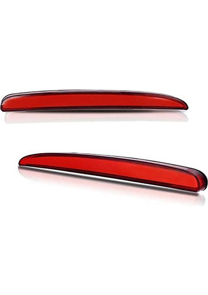 2 Çift Araba LED Arka Tampon Sis Lambası Fren Lambası Honda Civic Type R Için Dinamik Dönüş Sinyal Refektör 201-2018 (Yurt Dışından) modelleri