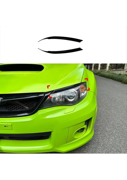 Subaru Impreza Wrx Stı 2007-2014 Aksesuarlar Için Araba Far Kaş Kapağı Döşeme Kafa Lambası Göz Kapağı (Yurt Dışından) fiyatları