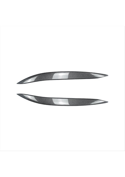 Bmw 1 Serisi F70 2 Serisi F74 2024+ Karbon Fiber Deseni Için Araba Ön Far Kaş Kafası Işık Göz Kapağı Kaş (Yurt Dışından)