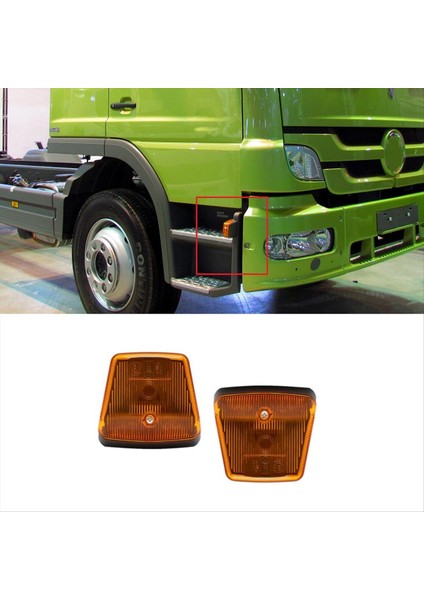 Kamyon Yan Işaretçi Işığı 9738200421 9738200321 Mercedes Benz Atego Sinyal Lambası Aksesuarları (Yurt Dışından) fiyatları