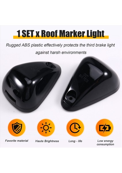 Ford F250 F350 F450 Süper Duty 1999-2016 Araba LED Kabalı Çatı Işaretçisi Koşu Işıkları (Yurt Dışından) fırsatları