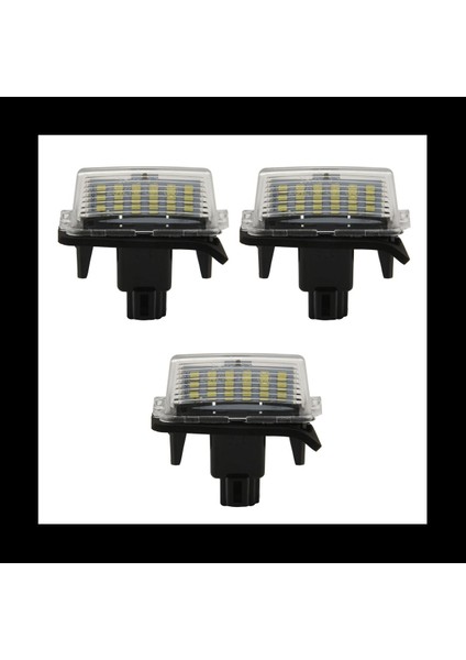 6pcs Araba Ledlicense Plakası Işık Park Yeri Işığı Harici Plaka Işığı Toyota Camry (Yurt Dışından)