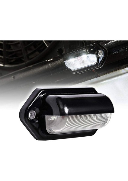 2x LED Plaka Işık Su Geçirmez Plaka Kuyruk Işığı Römorklar Rv Kamyonlar Tekneler (Yurt Dışından) fiyatları