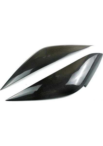 Gerçek Karbon Fiber Ön Far Lambası Kapağı Şeridi Kepi Honda Fit Caz 2021 2022 Için (Yurt Dışından) fırsatları